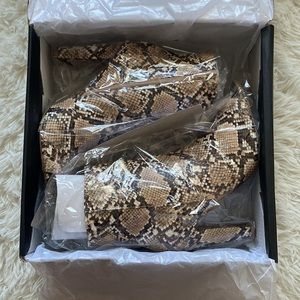 Tell Me About It Peep Toe Booties - camel/combo